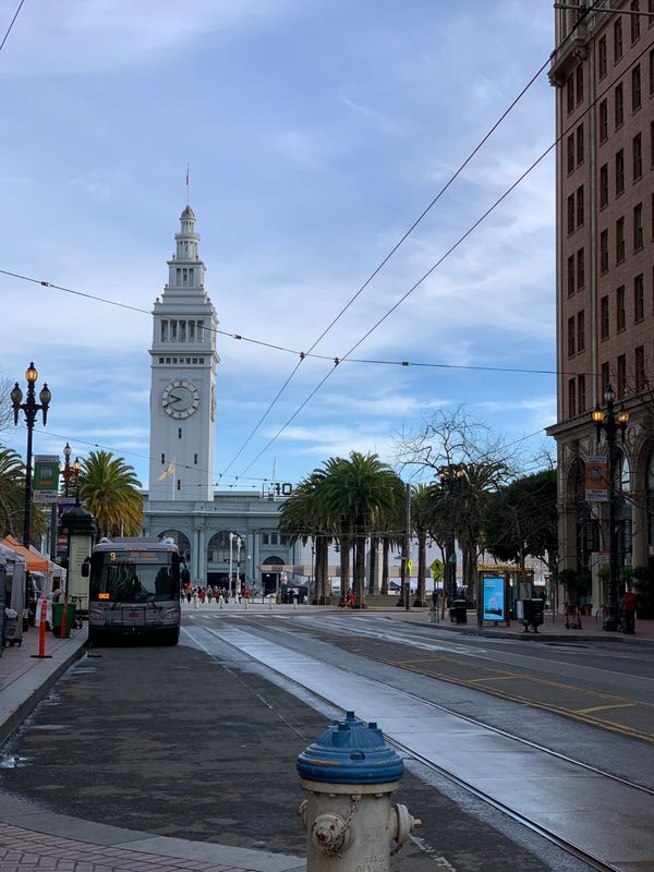 アメリカ(米国)・サンフランシスコ「サンフランシスコ巡り」の写真：Ferry Building周辺