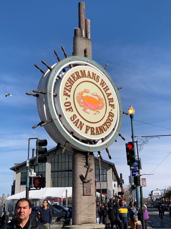 アメリカ(米国)・サンフランシスコ「サンフランシスコ巡り」の写真：Fisherman’s Wharf
