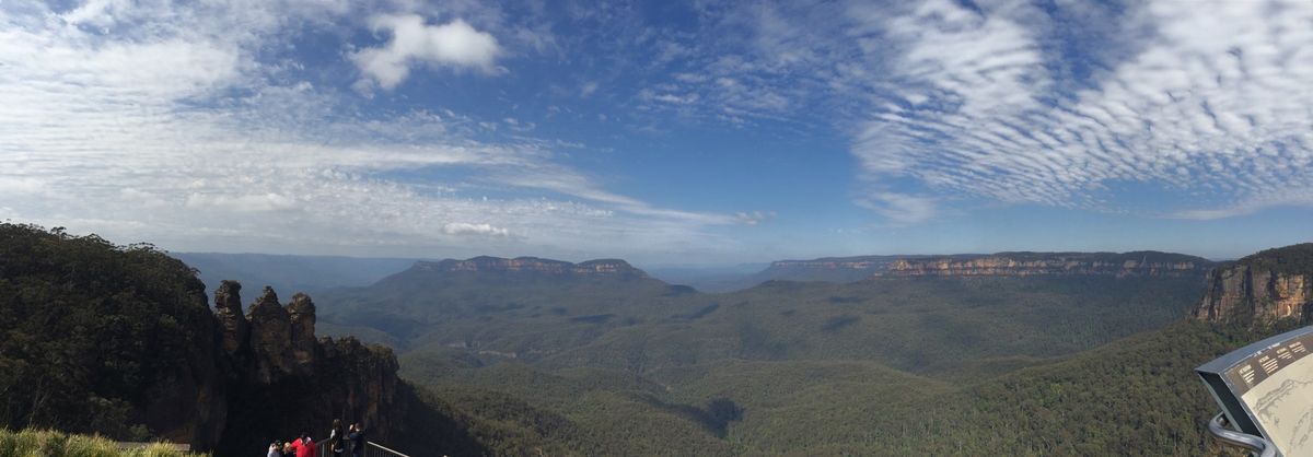 スリーシスターズとブルーマウンテン。
ジャックさんのツアーを利用。シドニー...