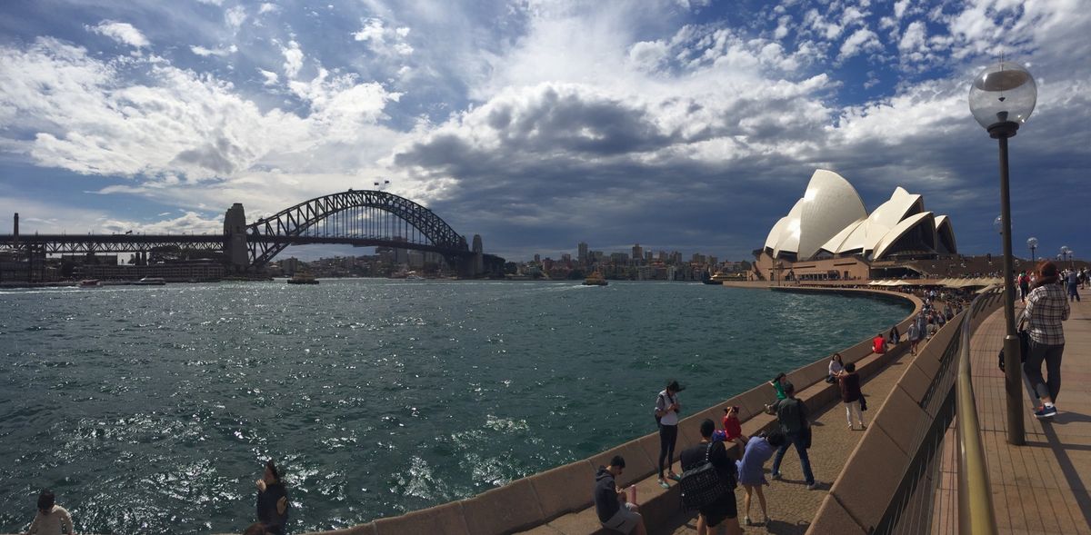 スリーシスターズとブルーマウンテン。
ジャックさんのツアーを利用。シドニー...