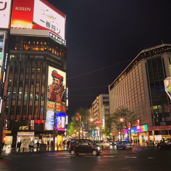 日本・札幌「札幌、小樽ツアー」の写真：来ました、すすきの。
