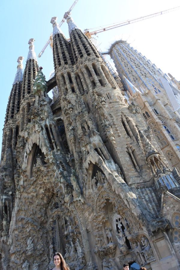 スペイン・Barcelona「スペイン旅行」の写真：歴史的な建造物が街にいっぱいあって
見ご...