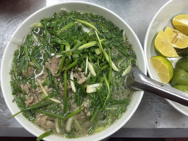 ベトナム「ベトナム」の写真：ハノイ、phở Thìn。
いつもはだい...