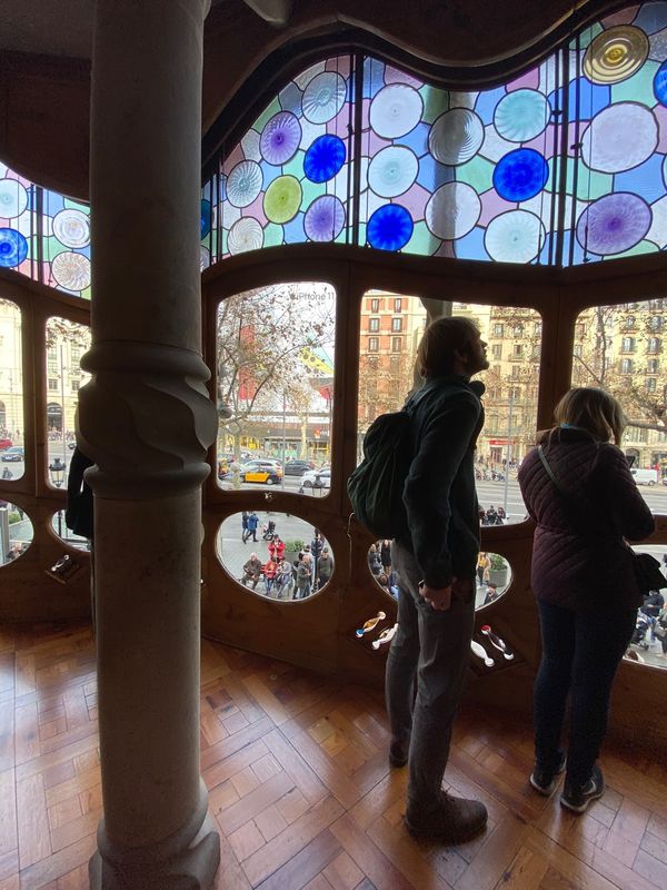 スペイン・バルセロナ「New year trip 2019-2020」の写真：カサバトリョ、カタルーニャ音楽堂