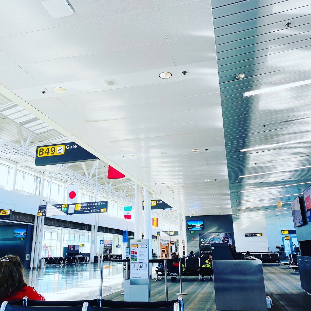 arrived in Washington D.C. airport an...