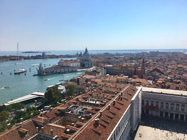 イタリア・ヴェネツィア「ヴェネツィア(2)」の写真：塔に登ってみたら、思ってたより眺めが良か...