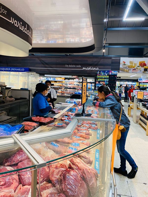 コロンビア・ボゴタ「コロンビア旅行」の写真：at the suparmarket!!