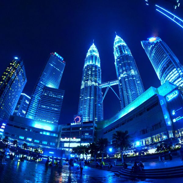マレーシア・クアラルンプール「大都市夜景」の写真
