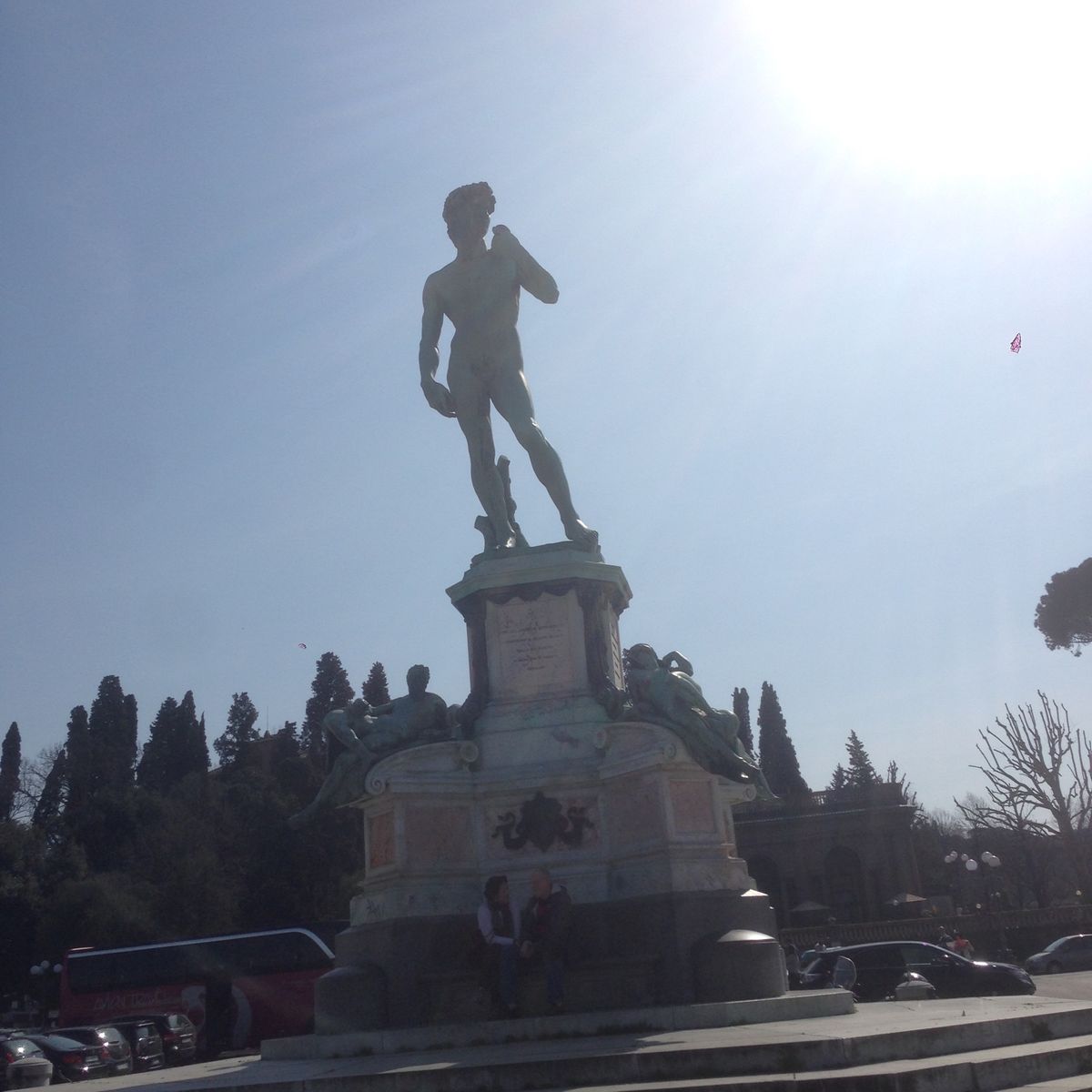 ミケランジェロ広場からの眺め。
メディチ家はすごい。