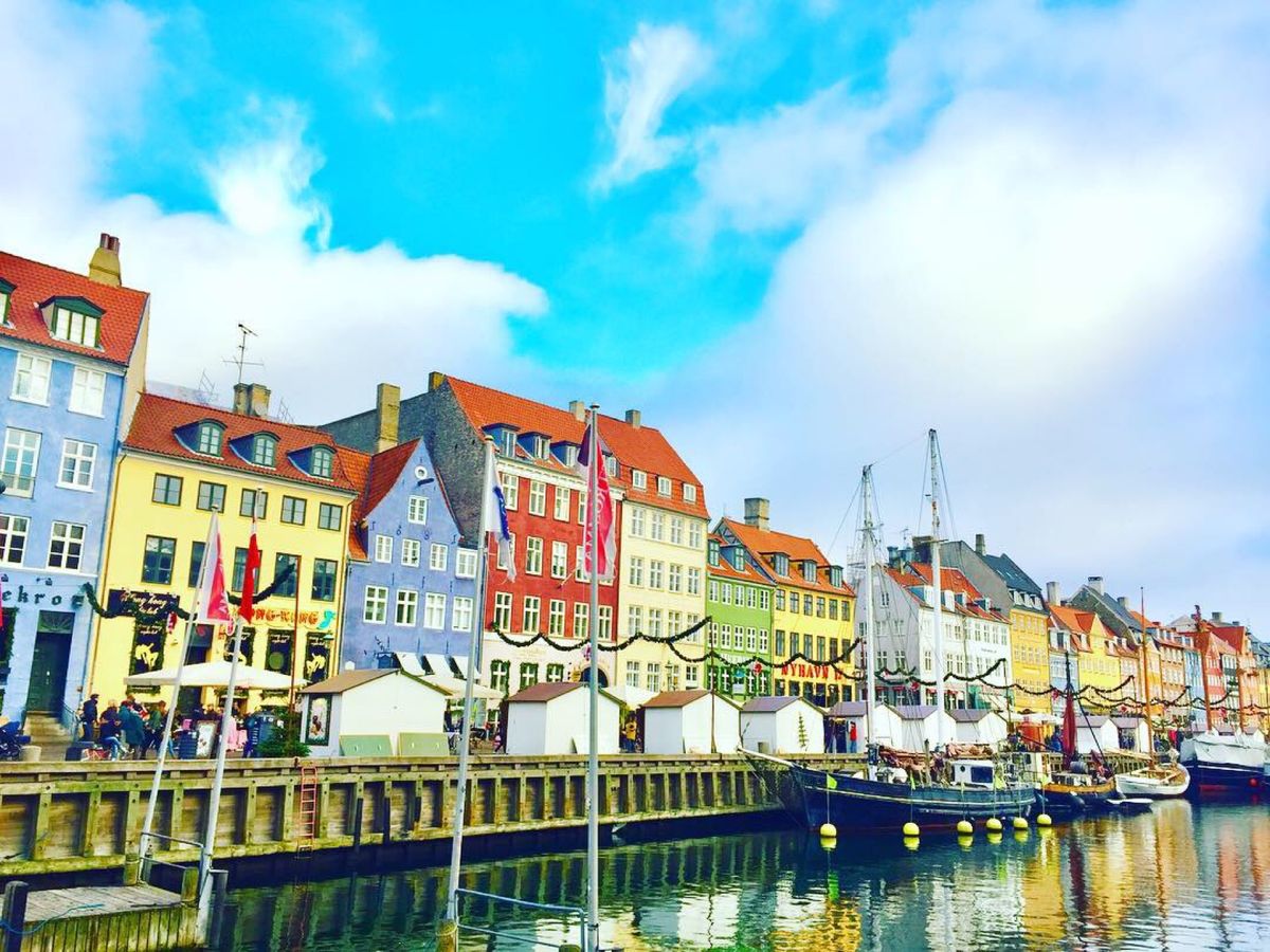 昼も夜も美しいコペンハーゲン　ニューハウン♡