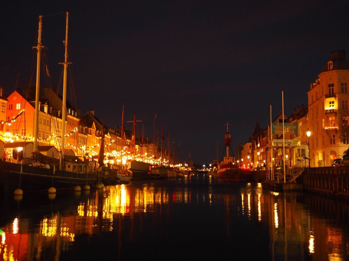 昼も夜も美しいコペンハーゲン　ニューハウン♡