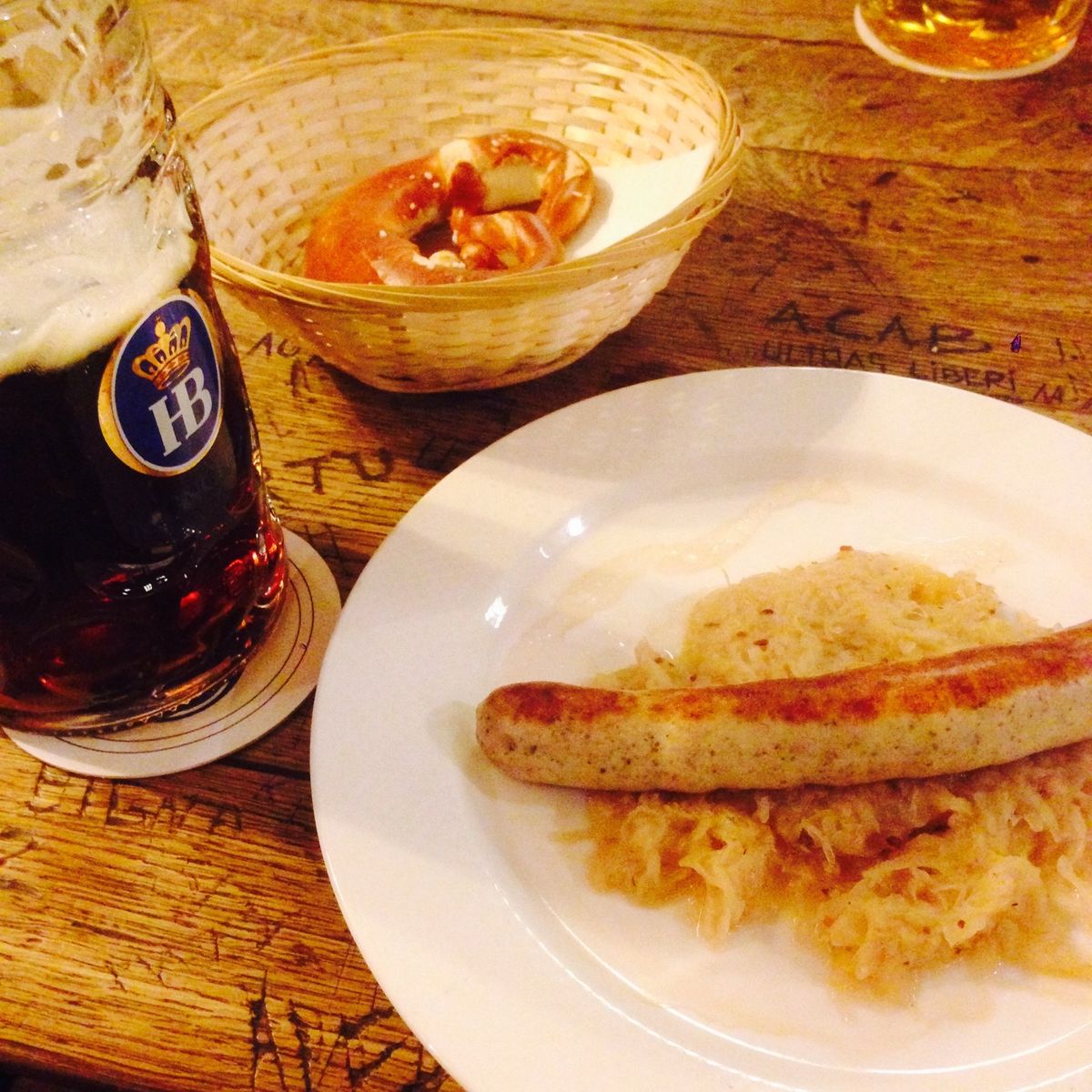 ホフブロイハウス
美味しかったーー