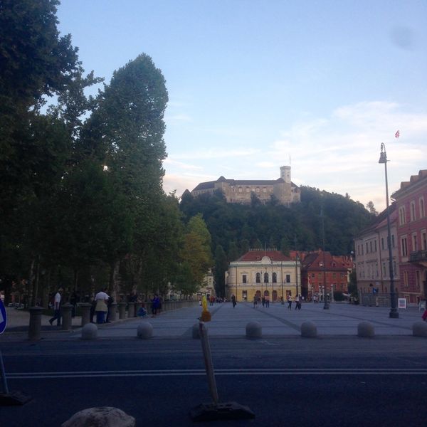 スロベニア・リュブリャーナ「リュブリャーナ(2)」の写真：二度目のリュブリャーナ
涼しい