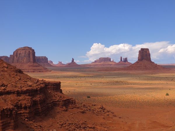 アメリカ(米国)・モニュメントバレー「アメリカ モニュメントバレー」の写真：モニュメントバレー！！