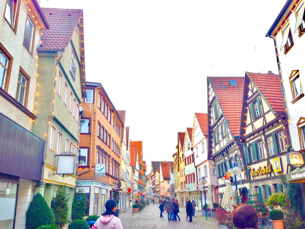 エスリンゲンのカワイイ街