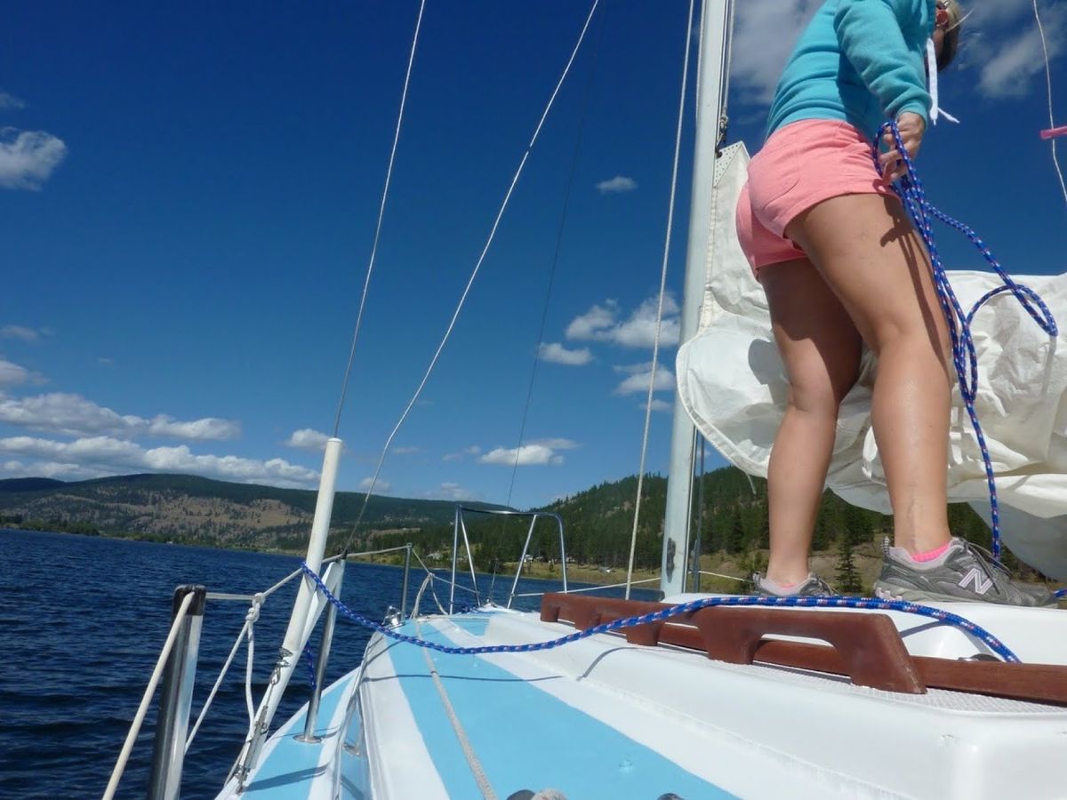 湖でヨット⛵️
こう見返すと、空含め自然の写真ばっかり