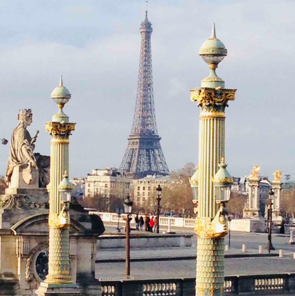 憧れのパリの街並み♡