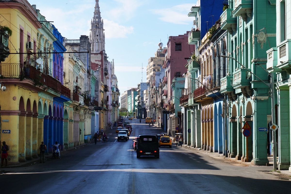 ハバナののローカルな場所。
歩いていて楽しい場所！