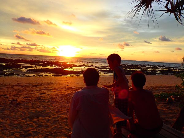 タイ・バンコク「2015 koh Lanta」の写真：最後の夕食は、みんなで食材の買い出しに行...