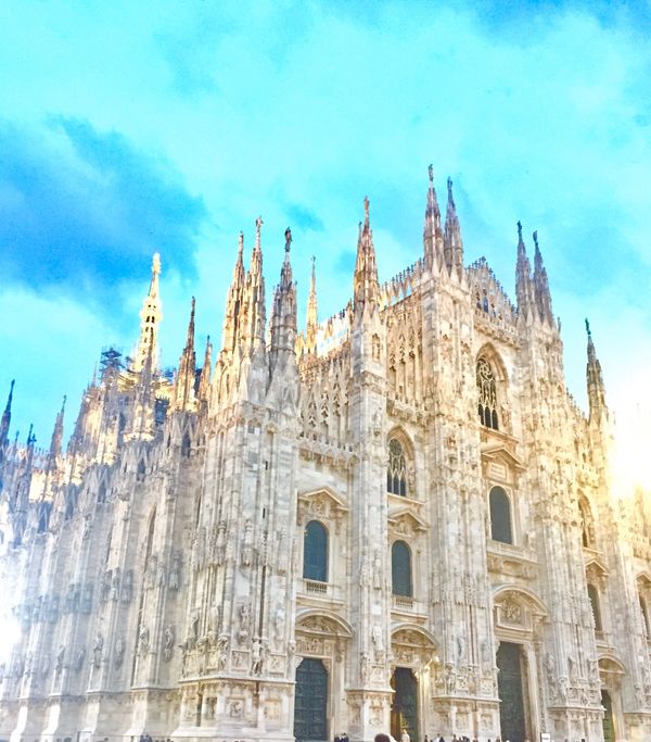 イタリア・ミラノ「イタリア ミラノ♡」の写真：ゴシック建築ドォーモ♡