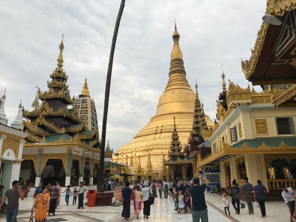 ミャンマー・ヤンゴン「ヤンゴン」の写真：シェアダゴンパゴダ