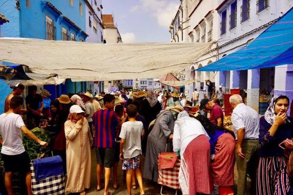 モロッコ・シェフシャウエン「バカンス休暇🌏 モロッコ🇲🇦1人旅」の写真