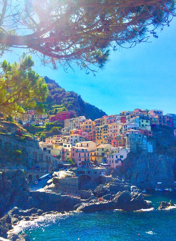 イタリア・チンクエテッレ「イタリア チンクエテッレ♡」の写真：絶景のチンクエテッレ♡
お天気に映えるカ...