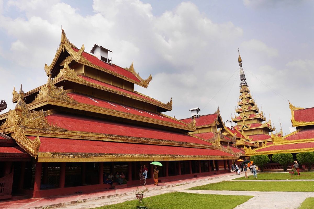 バガンからマンダレーに到着。
