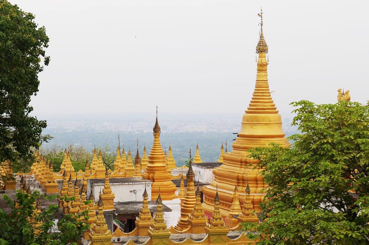 バガンからマンダレーに到着。
