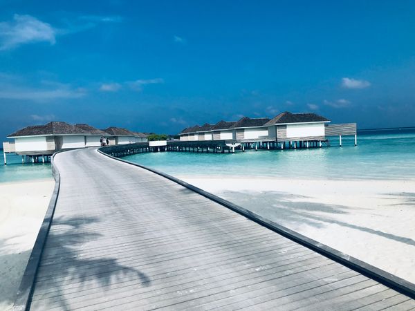 モルディブ・CANDIMA「のぶこばモルディブ🇲🇻」の写真：1週間前香港キャンセルなって急遽友人家族...