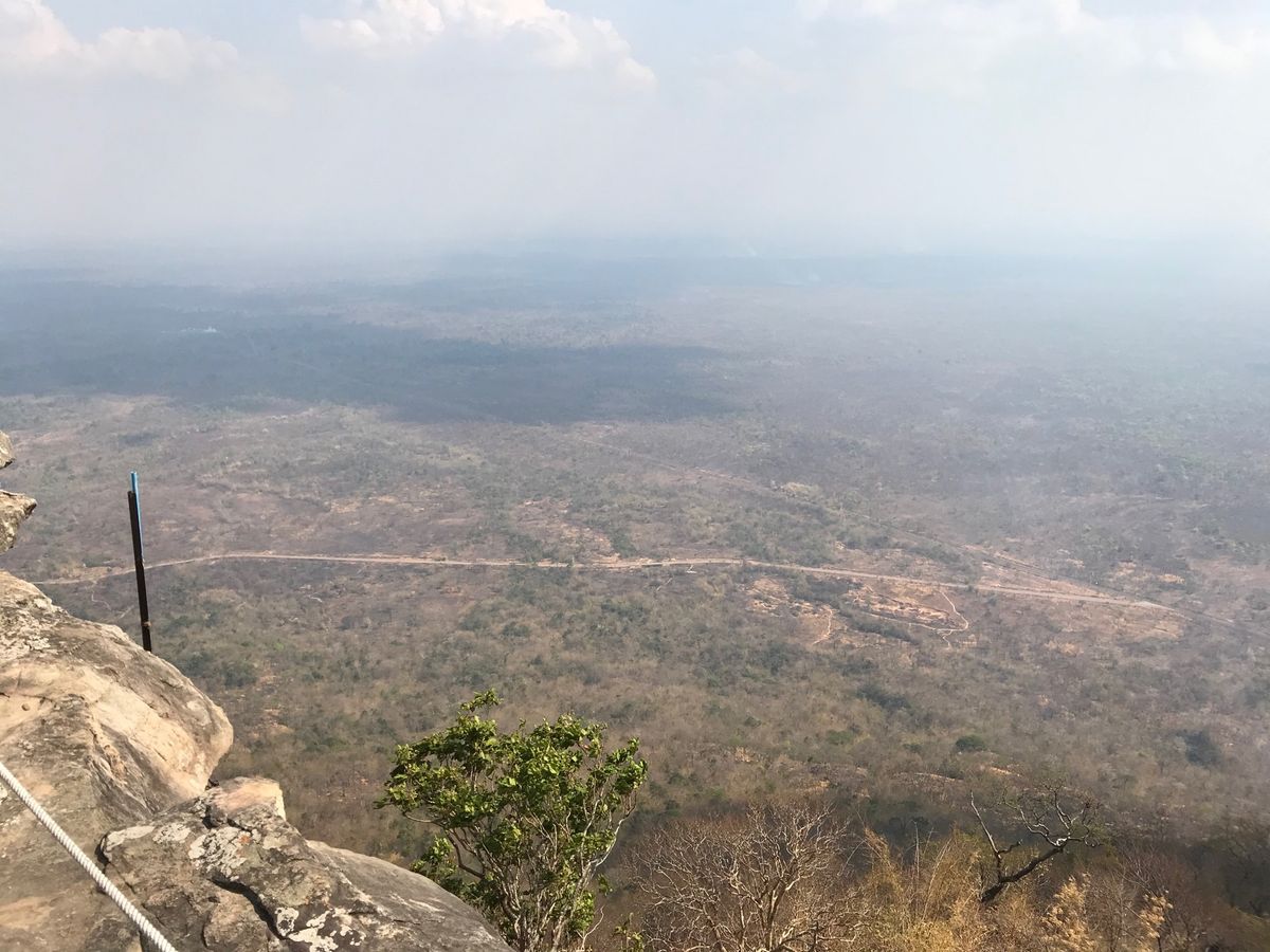 ベンメリア、コーケー、プレアヴィヒア3箇所を巡るツアー。
遠いけれど、絶景...