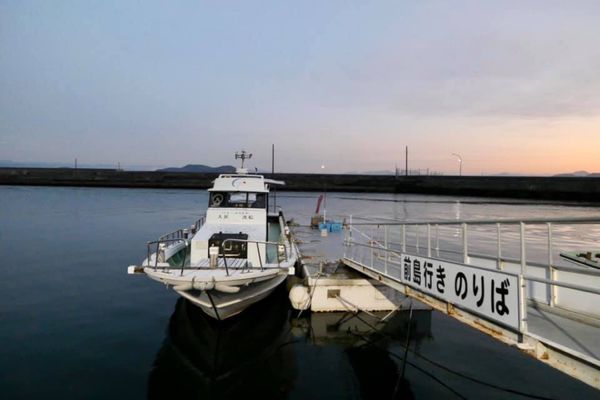 日本・周防大島「2020/1 Yamaguchi」の写真：２日目。
人口８人の島、前島から周防大島...