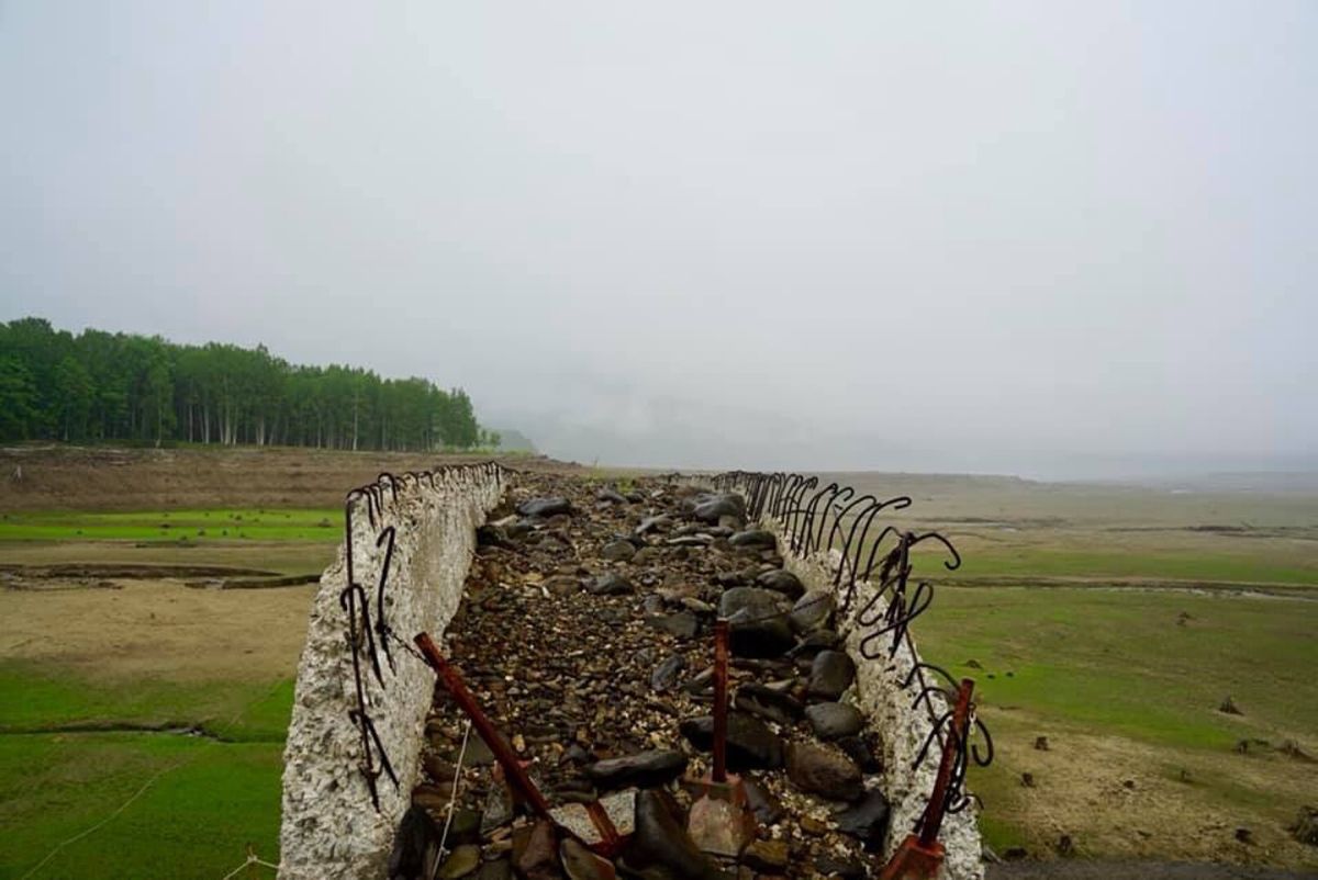 ２日目。
タウシュベツ橋梁観光〜札幌で友人に会う。