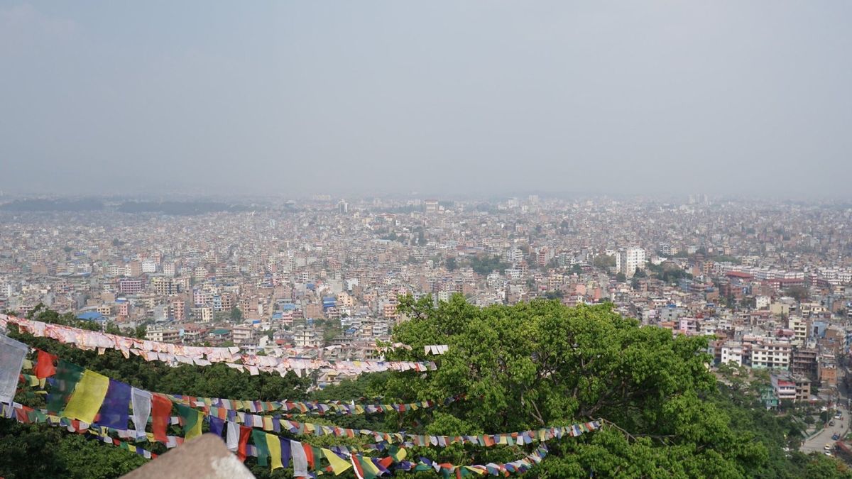 ネパール１日目。
カトマンズ。