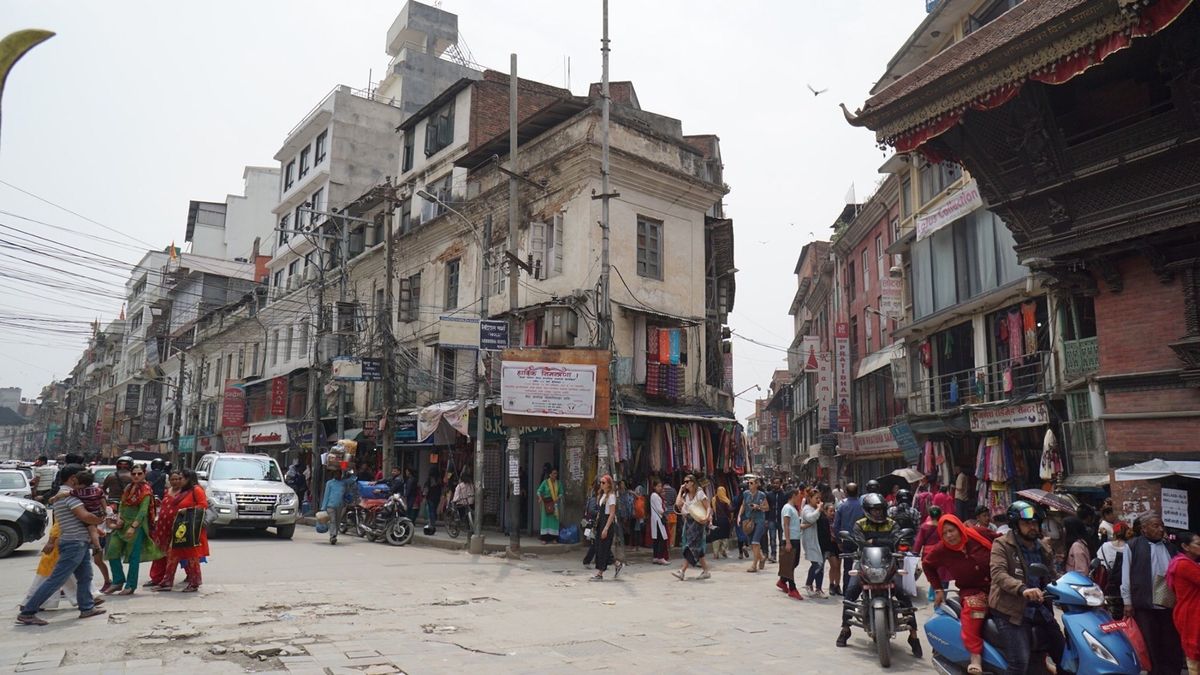 ネパール１日目。
カトマンズ。