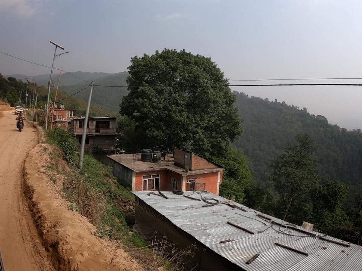 ネパール２日目。
バクタプル〜ナガルコットの日本人宿。