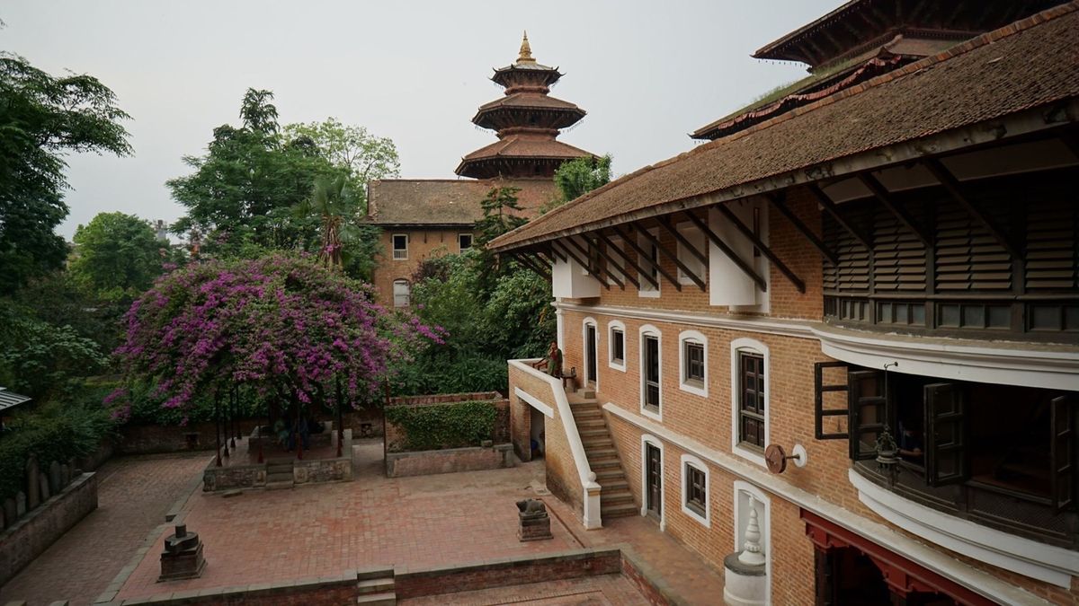 ネパール６日目。
パタン地区散策。