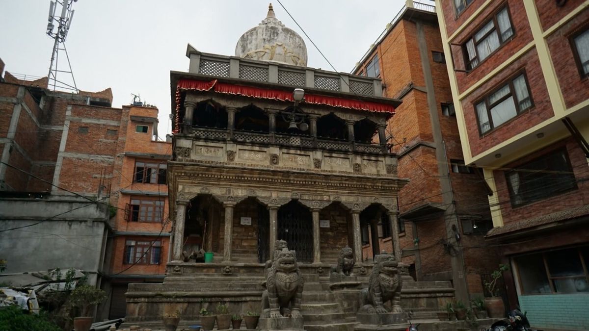 ネパール６日目。
パタン地区散策。