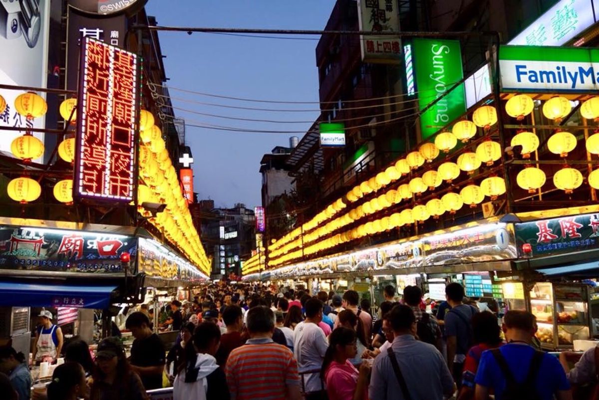 台湾２日目。
午後は、九分〜基隆夜市。