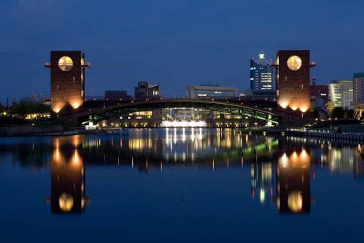 富山県の美しい風景です。