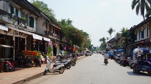 ラオス人民民主共和国・Luang Phabang「2018/4 Laos_Luang Phabang」の写真：ルアンパバン１日目。