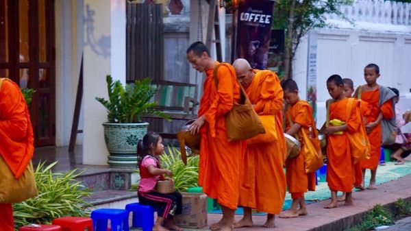 ラオス人民民主共和国・Luang Phabang「2018/4 Laos_Luang Phabang」の写真：ルアンパバン２日目。