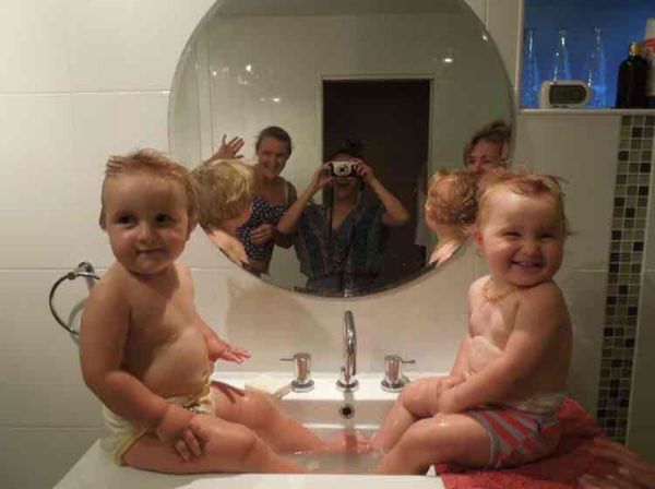 オーストラリア連邦「Australia🇦🇺Gold Coast ホームステイ」の写真：双子ちゃん❤︎男の子&amp;女の子❤︎