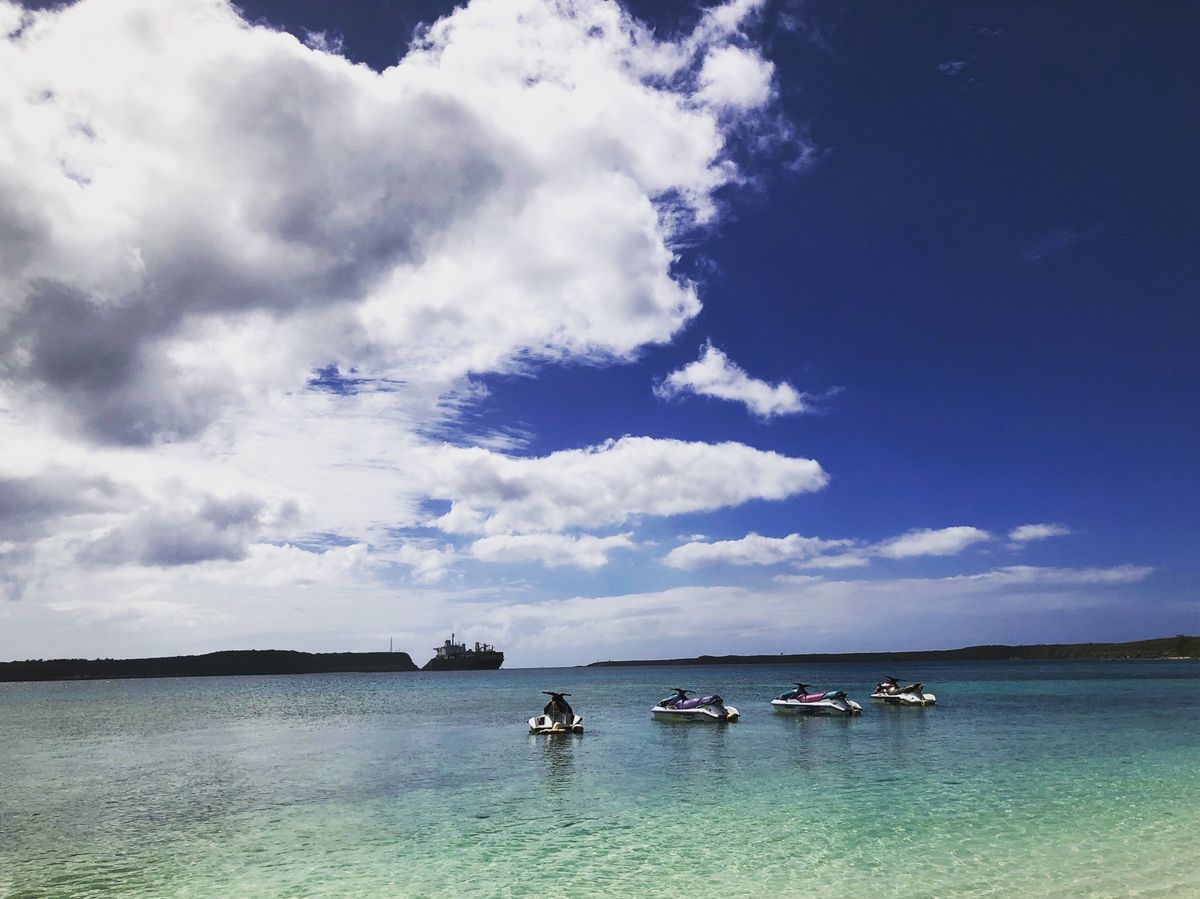 やっぱり、海が綺麗だし楽しかった🏖