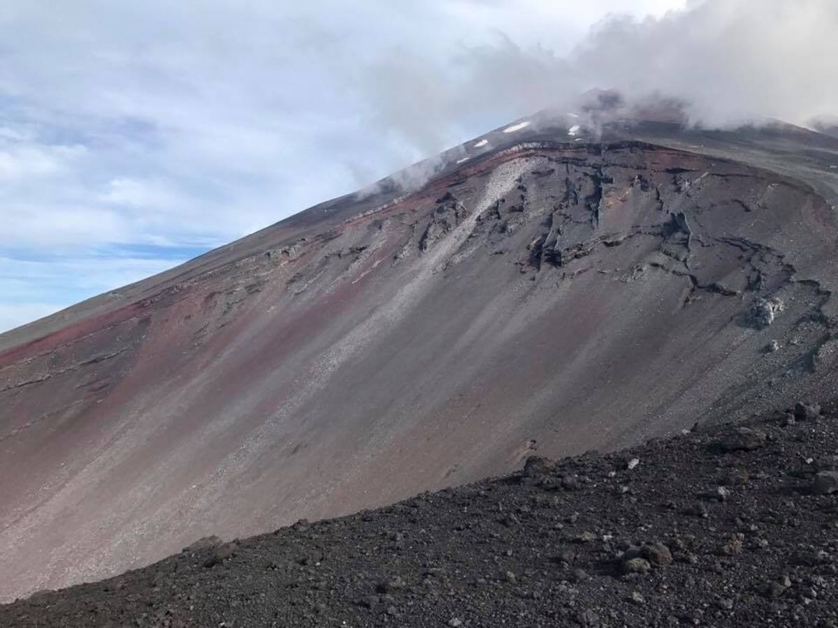 富士登山２日目。
