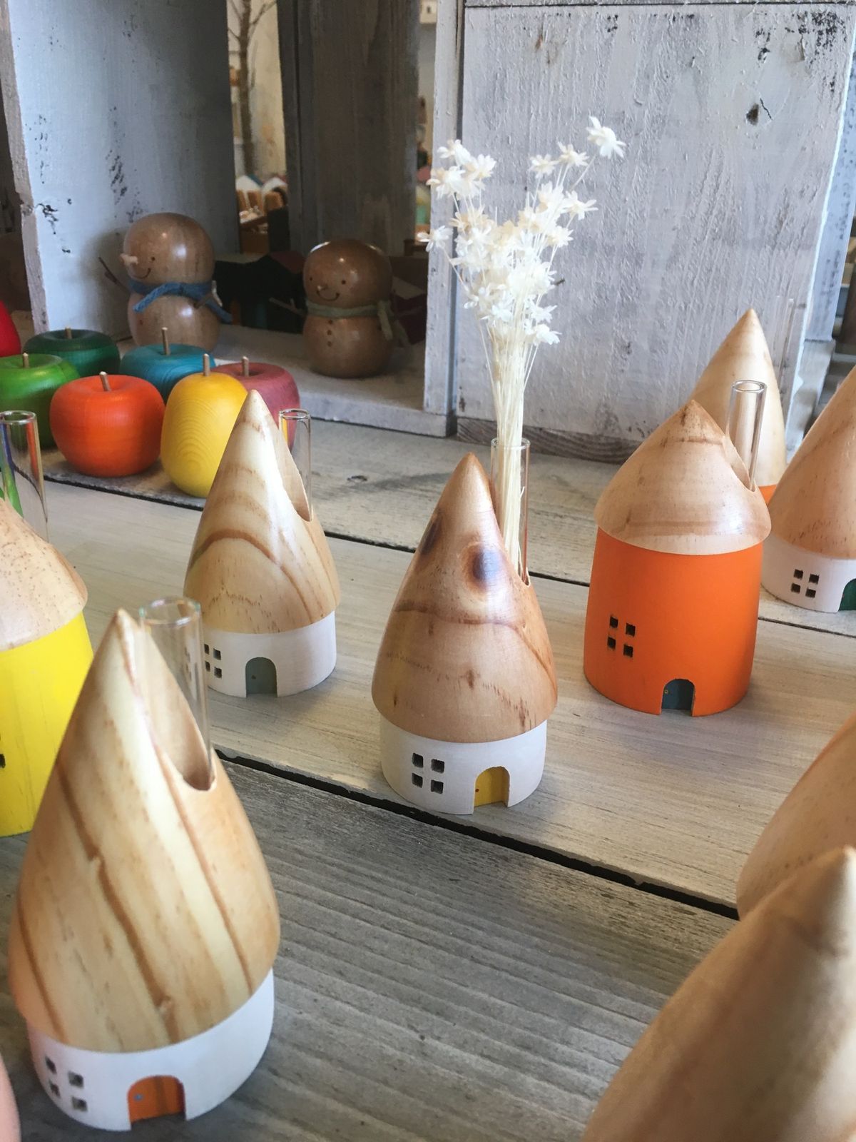 Flange。
手作り木工雑貨屋さん。
なんていうかもう…かわいい！