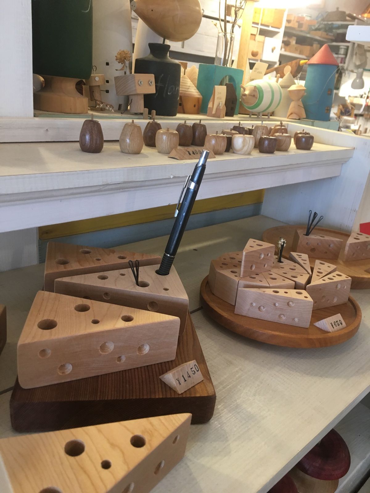 Flange。
手作り木工雑貨屋さん。
なんていうかもう…かわいい！