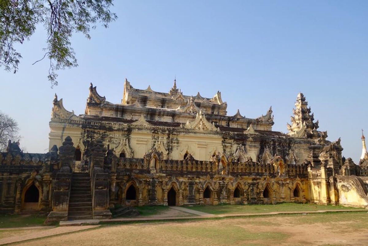 ミャンマー７日目。
マンダレー２日目。
ミングォン等郊外観光。