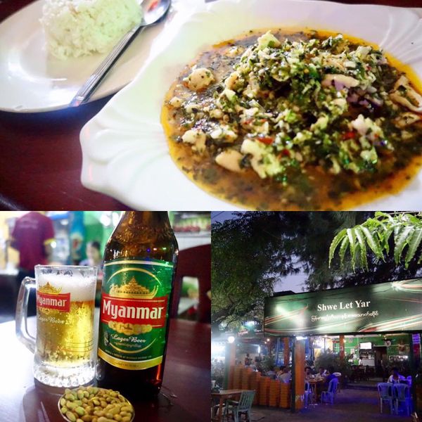 ミャンマー・Bagan「2017/4 Myanmar」の写真：マンダレーグルメ。