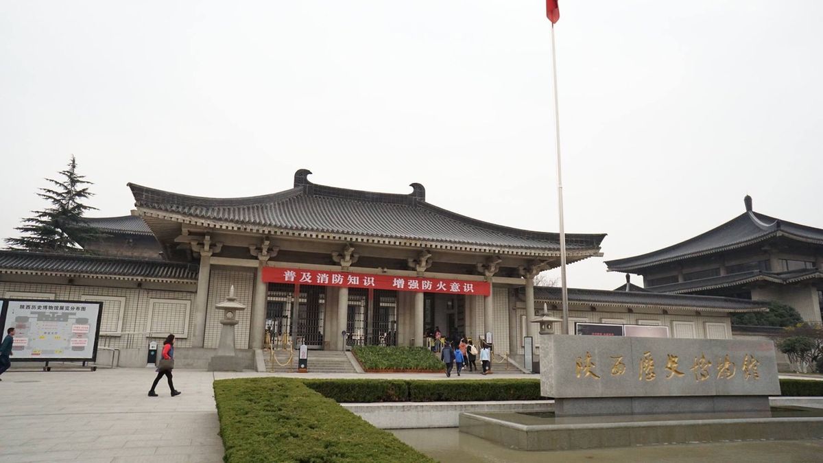 中国２日目。
西安１日目。
念願の兵馬俑に！